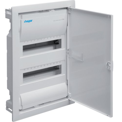 Tablou Volta montaj incastrat 24 (2X12) module Hager VU24NE
